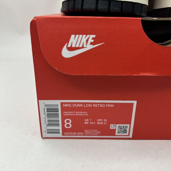 Nike Shoes Dunk Low Retro PRM Split “Chicago/University Red” 2023 - Picture 5 of 5